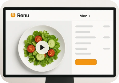 Adding new elements to menu process on desktop